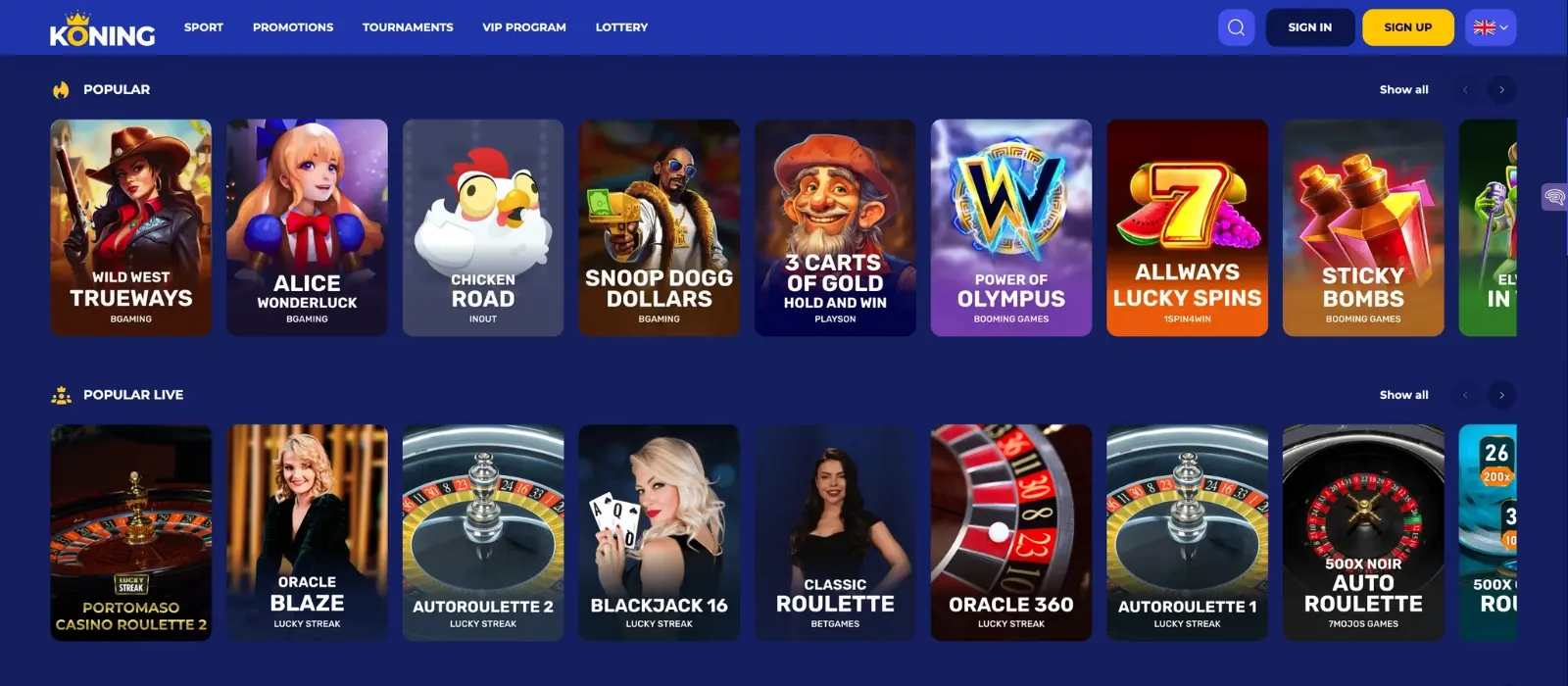 Koning Casino – Online casino voor Nederlandse spelers image 3